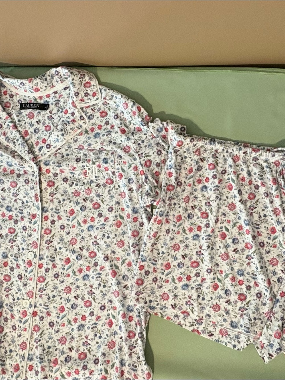 POLO Ralph Lauren Ditsy Bouquet pajama short set XL NWT
